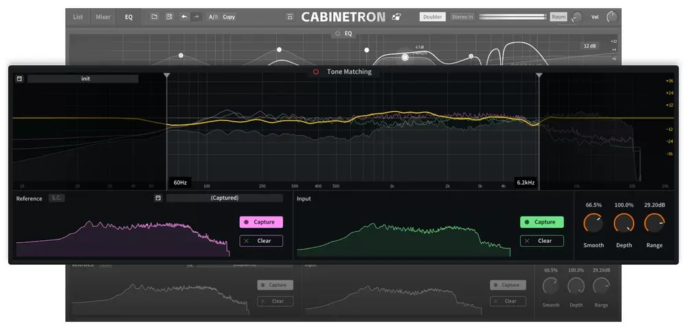 Cabinetron EQ 24 bandas e igualacion de tono