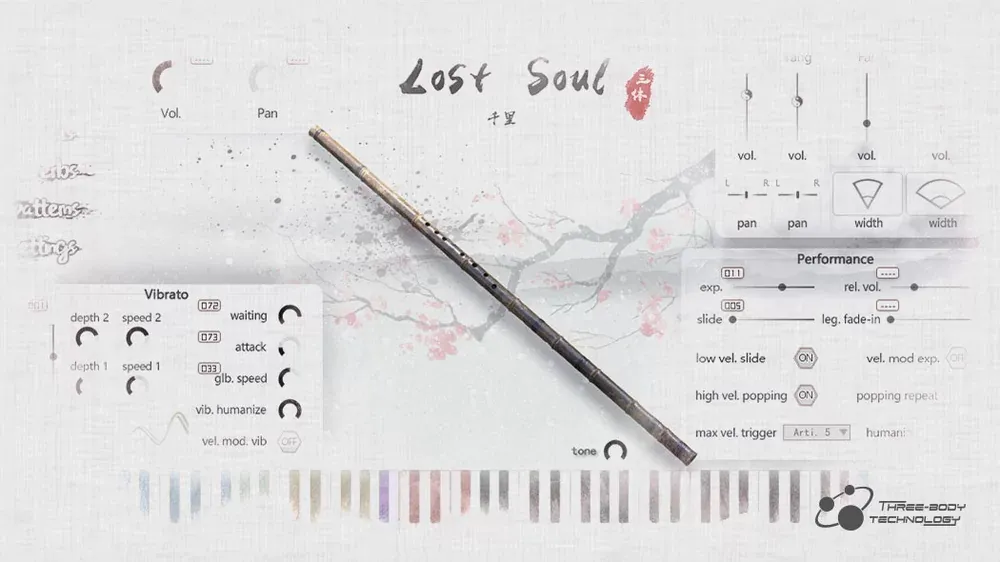 Articulaciones y legato de Lost Soul
