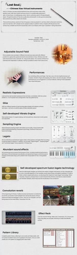 Vibrato, glissando y efectos de Lost Soul