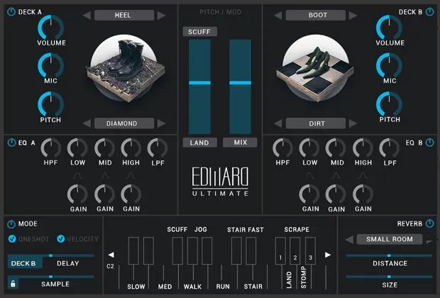 Interfaz de Edward Ultimate SUITE