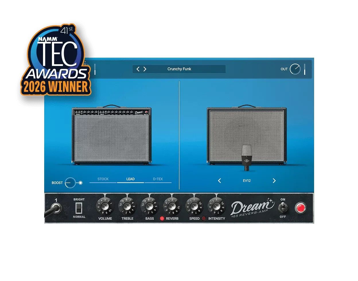 Universal Audio Dream '65 Reverb Amp – Amplificador de Guitarra Vintag