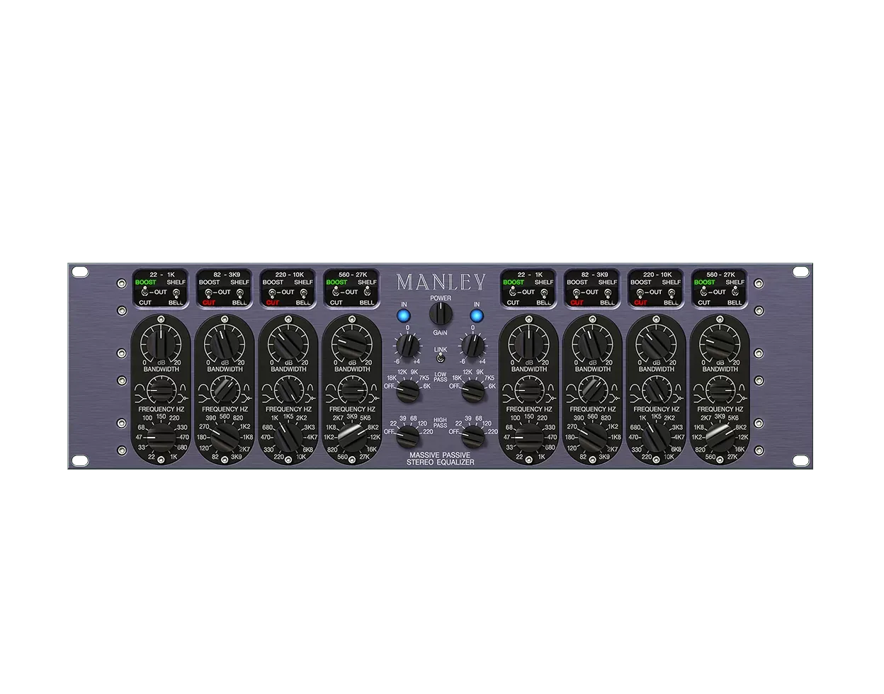 Universal Audio Manley Massive Passive EQ – Ecualizador Pasivo a Válvu