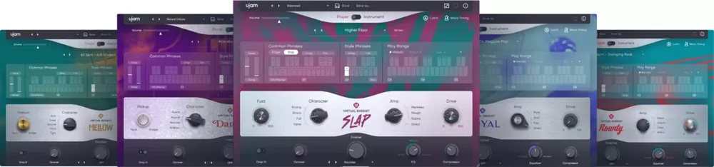 UJAM Bassist Bundle – Pack de Bajistas Virtuales