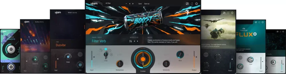 UJAM Finisher Bundle – Pack de Efectos de Diseño Sonoro