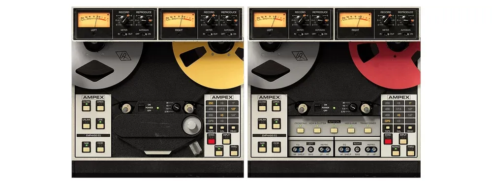 Ampex ATR-102 y Studer A800