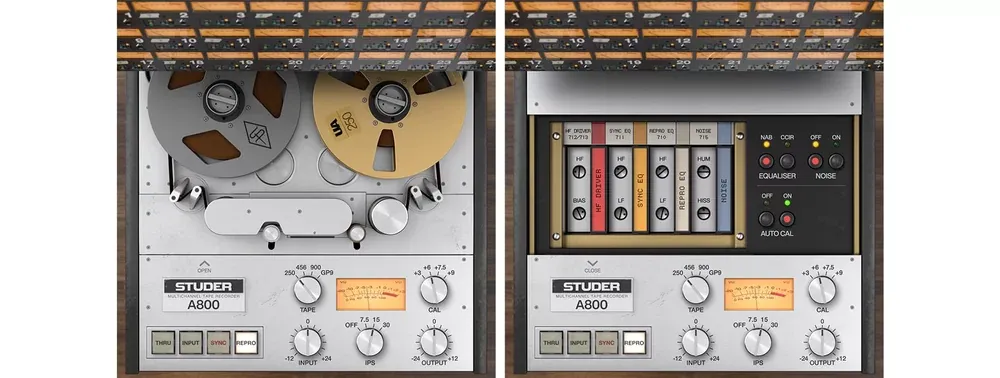 Vibe Analog Machines y Oxide Tape Recorder