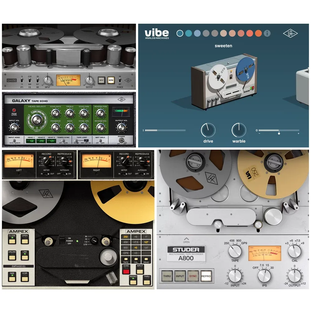 Universal Audio UAD Analog Tape Bundle – Bundle de Emulación de Cinta