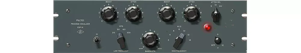 Universal Audio UAD Pultec Passive EQ Collection – Ecualizador Pasivo a Válvulas