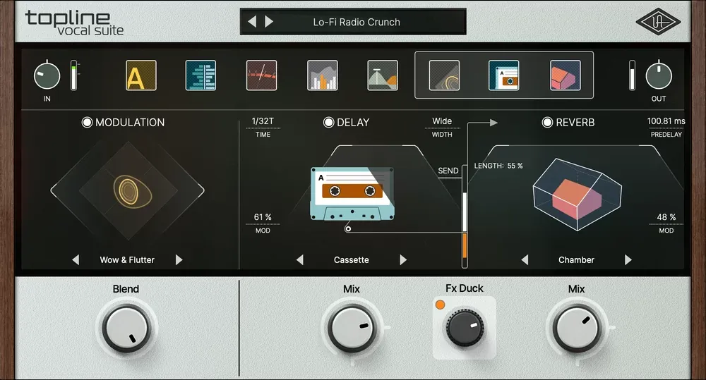Pitch, formant y presets profesionales