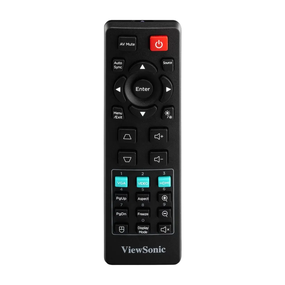 Control remoto del ViewSonic LSD400W