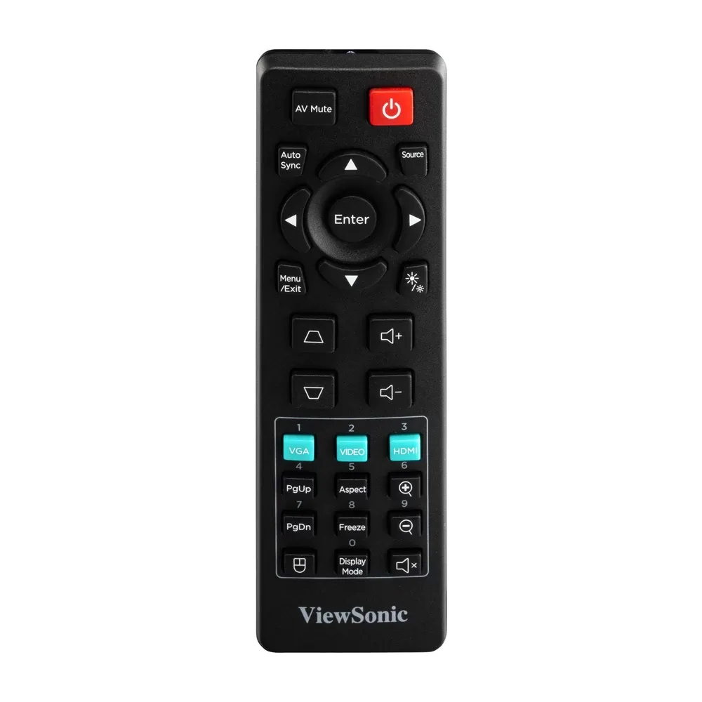 Control remoto del ViewSonic LSD500HD