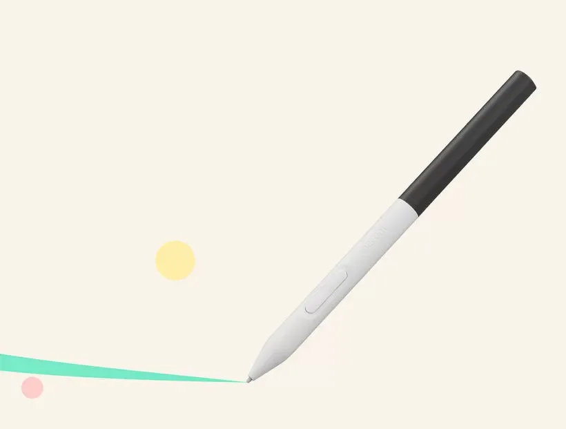 Lápiz estándar de Wacom One, sin pilas y con 4096 niveles de presión
