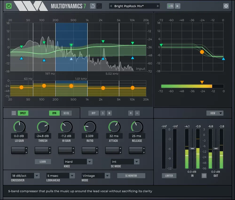 Wave Arts MultiDynamics 7 – Procesador de Dinámica Multibanda