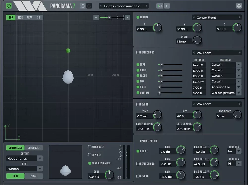 WAVE ARTS Panorama 7 – Procesador de Audio 3D con Paneo Espacial