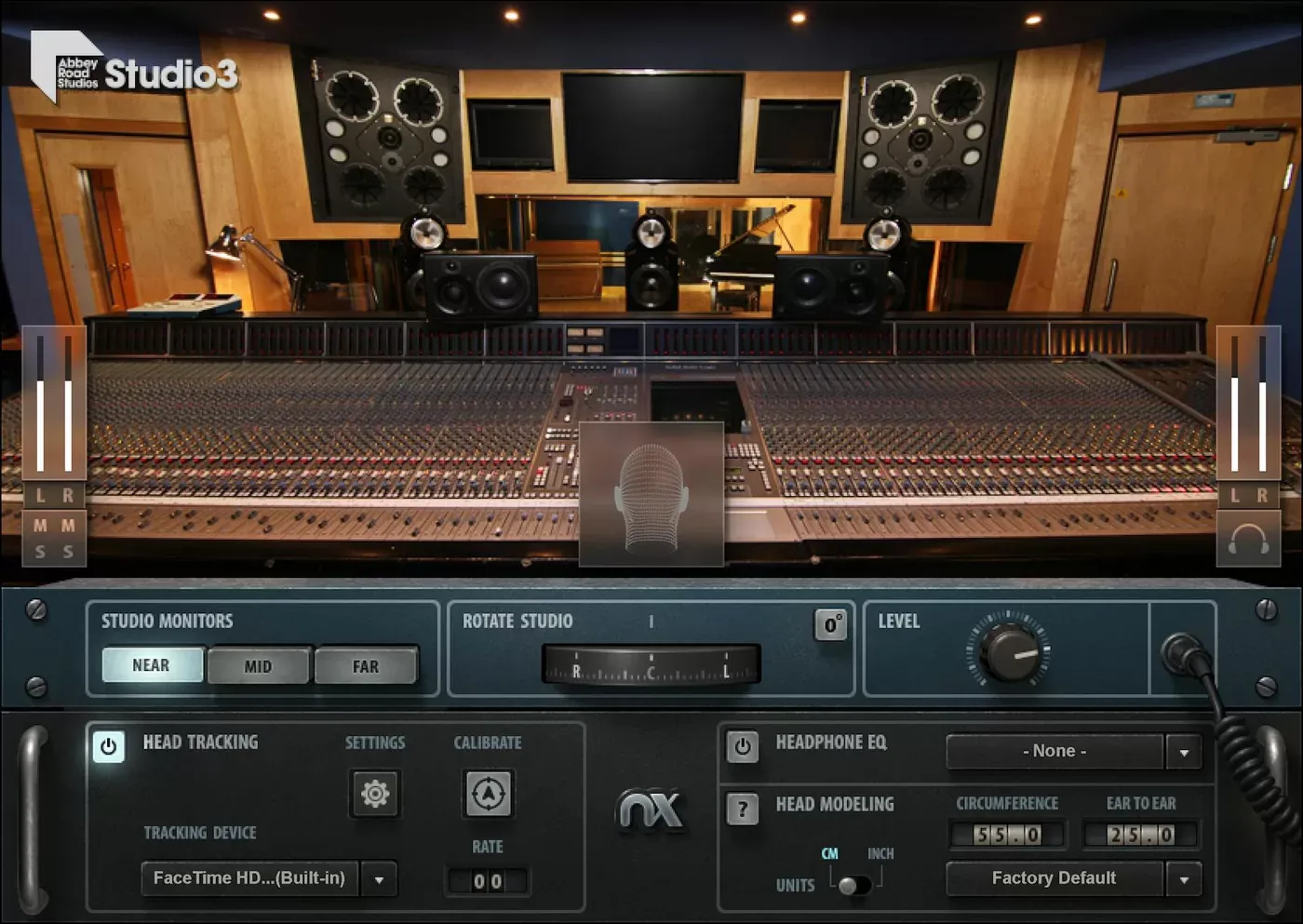 Waves Abbey Road Studio 3 interfaz del plugin