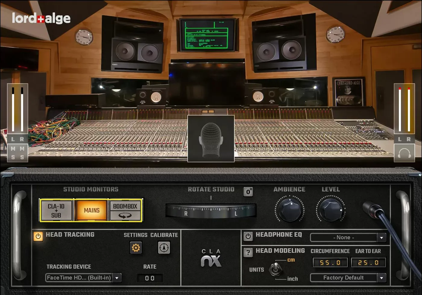 Waves CLA Nx interfaz del plugin