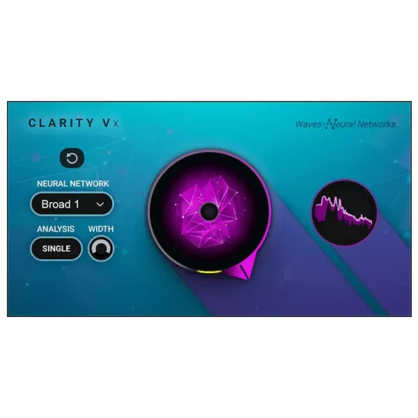 Waves Clarity Vx interfaz del plugin