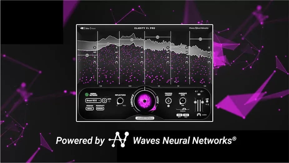 Waves Clarity Vx Pro interfaz del plugin
