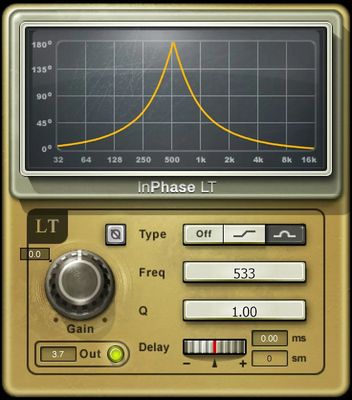 Waves InPhase LT interfaz del plugin