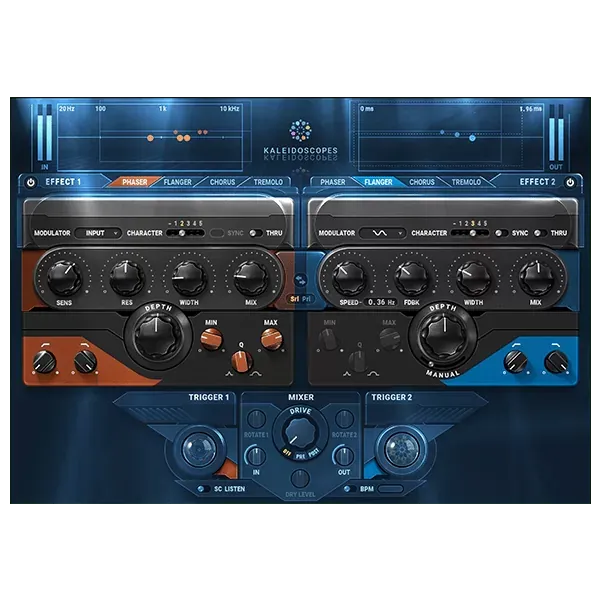 Waves Kaleidoscopes interfaz del plugin