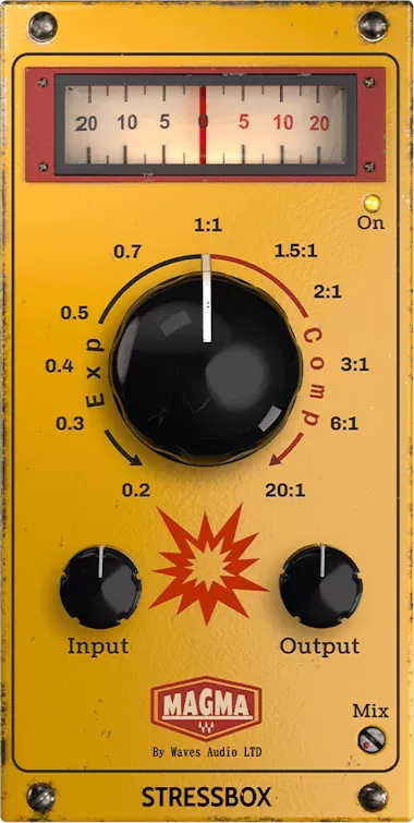 Waves Magma StressBox interfaz del plugin