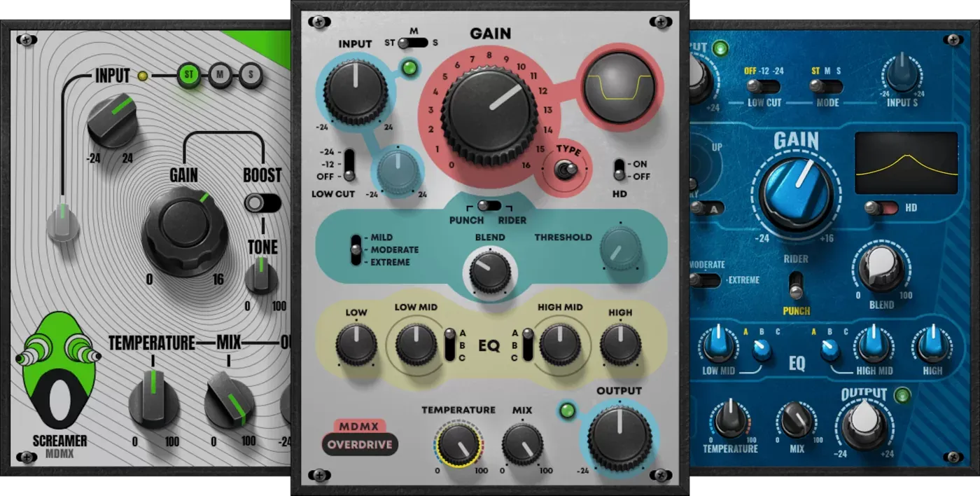 Waves MDMX Distortion Modules interfaz del plugin