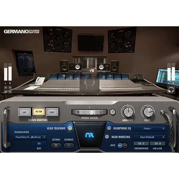 Waves Nx Germano Studios New York interfaz del plugin