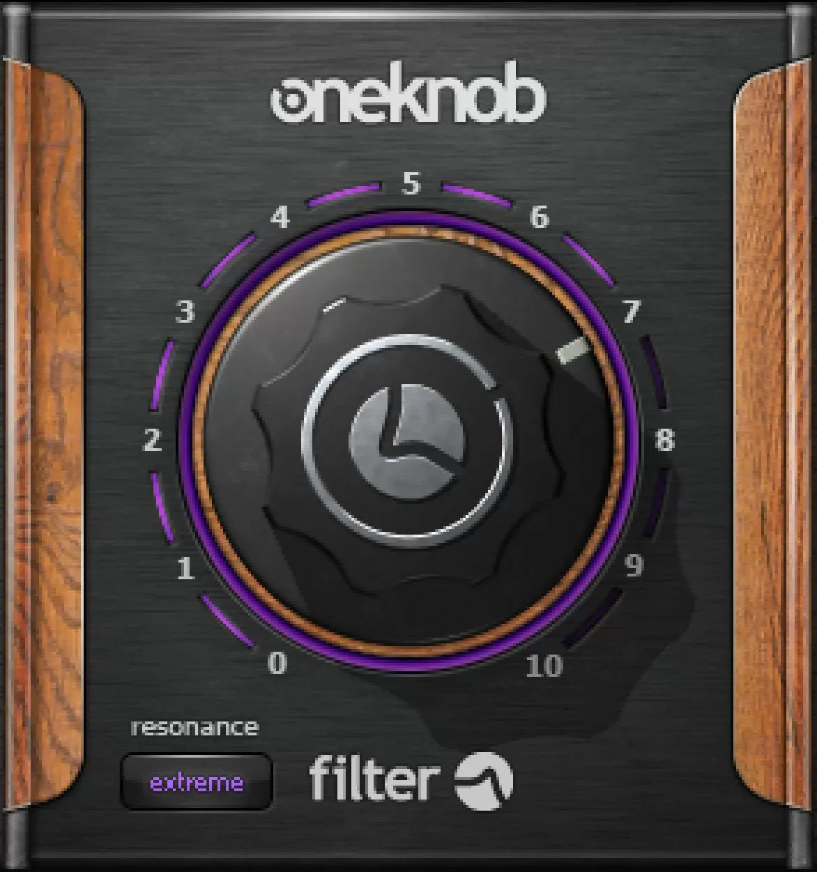 Waves OneKnob Filter interfaz del plugin