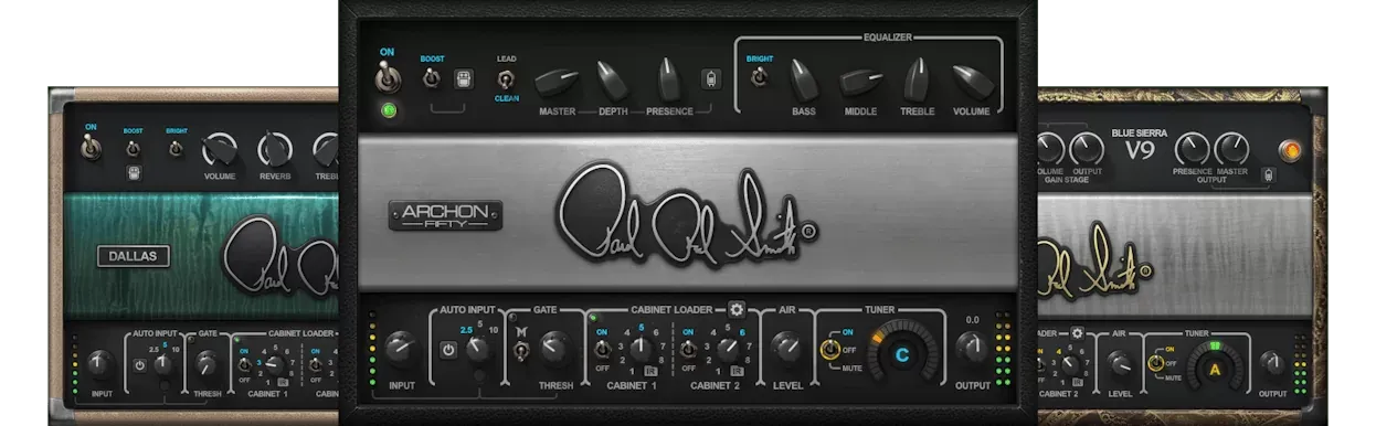 Waves PRS SuperModels interfaz del plugin