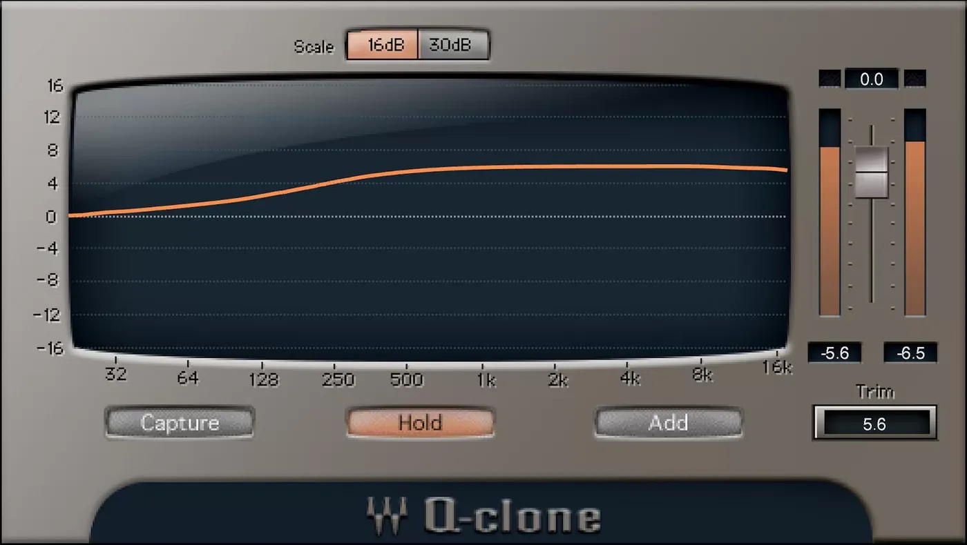 Waves Q-Clone interfaz del plugin