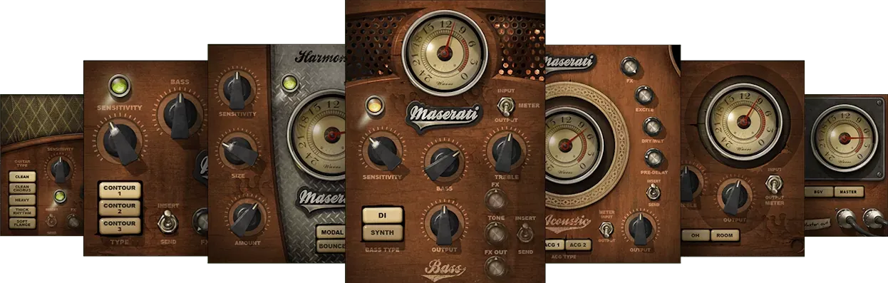 Waves Tony Maserati Signature Series interfaz del plugin