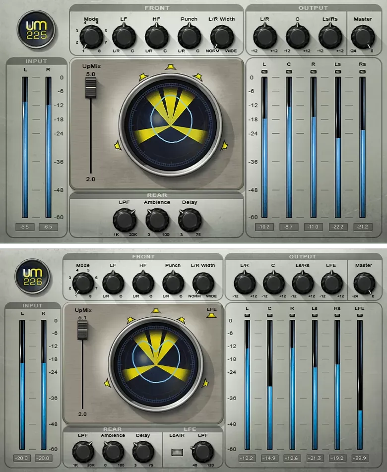 Waves UM225 / UM226 interfaz del plugin