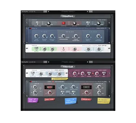 Xhun Audio Effects Bundle – Procesadores de Reverb y Filtro