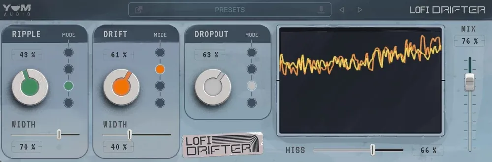 <strong>Drifter, Flux Machine y Tapestop</strong>
